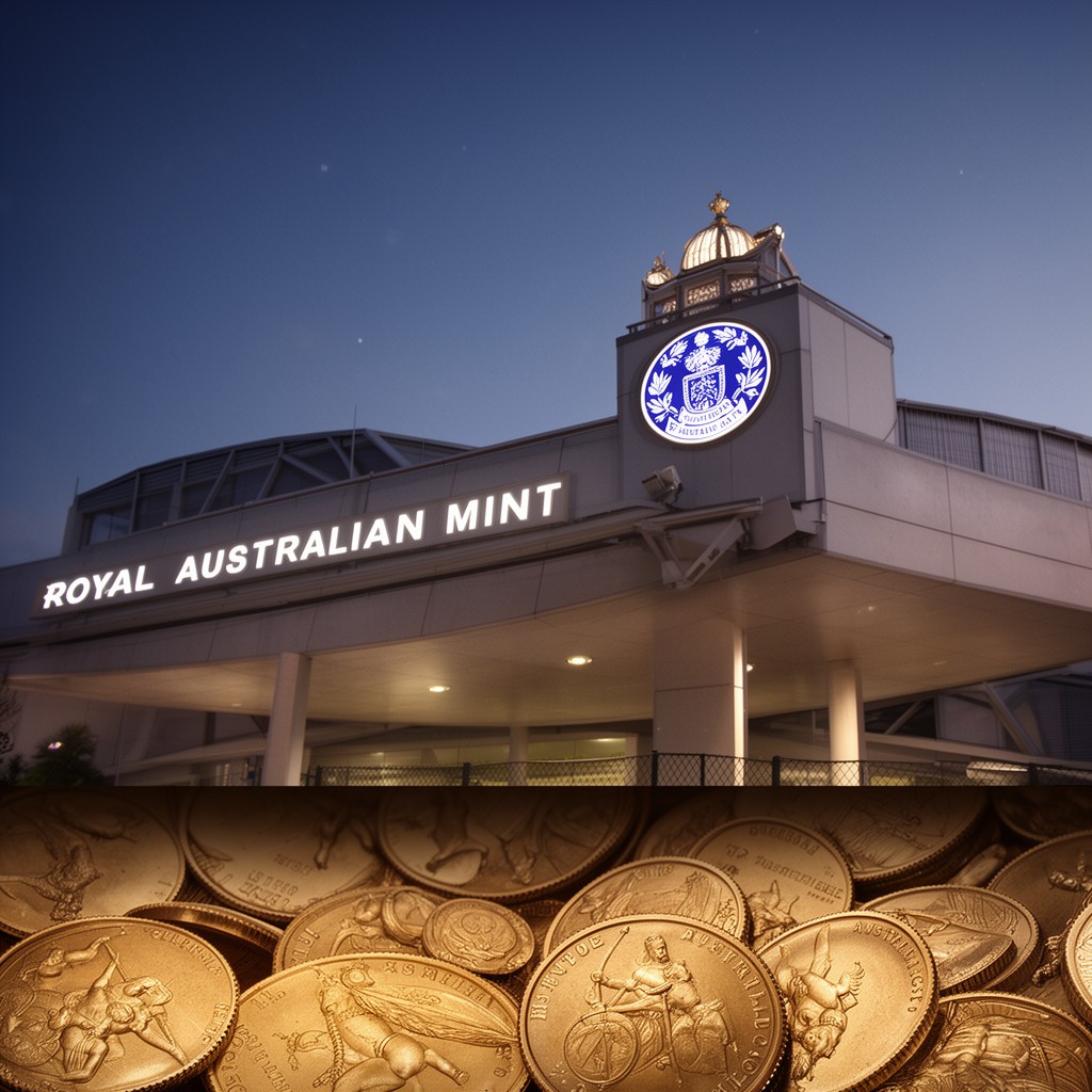 AI-generated illustration of Royal Australian Mint