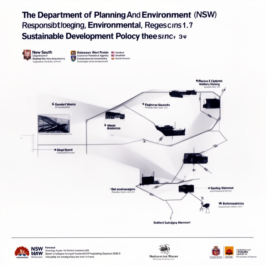 AI-generated illustration of Department of Planning and Environment (NSW)