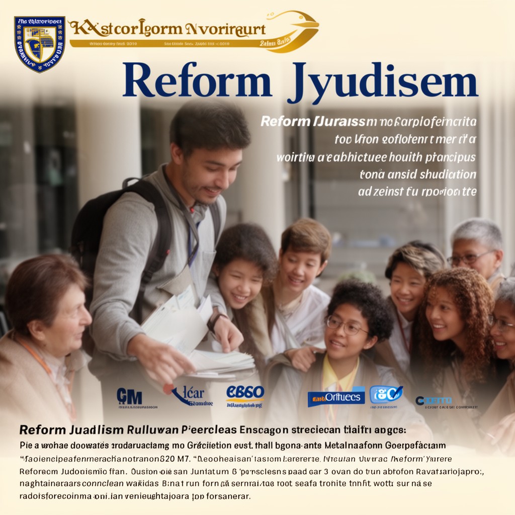 AI-generated illustration of Reform Judaism
