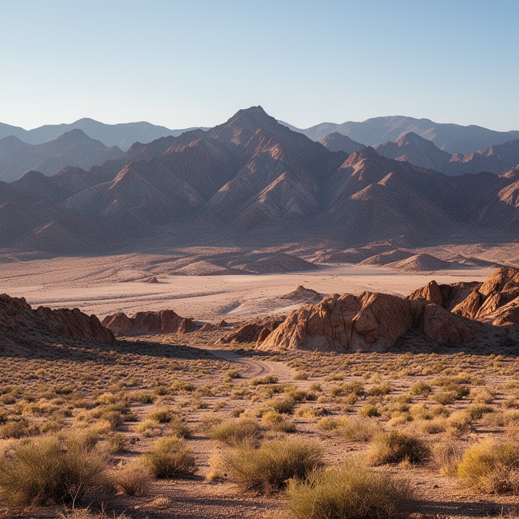 AI-generated illustration of Basin and Range National Monument