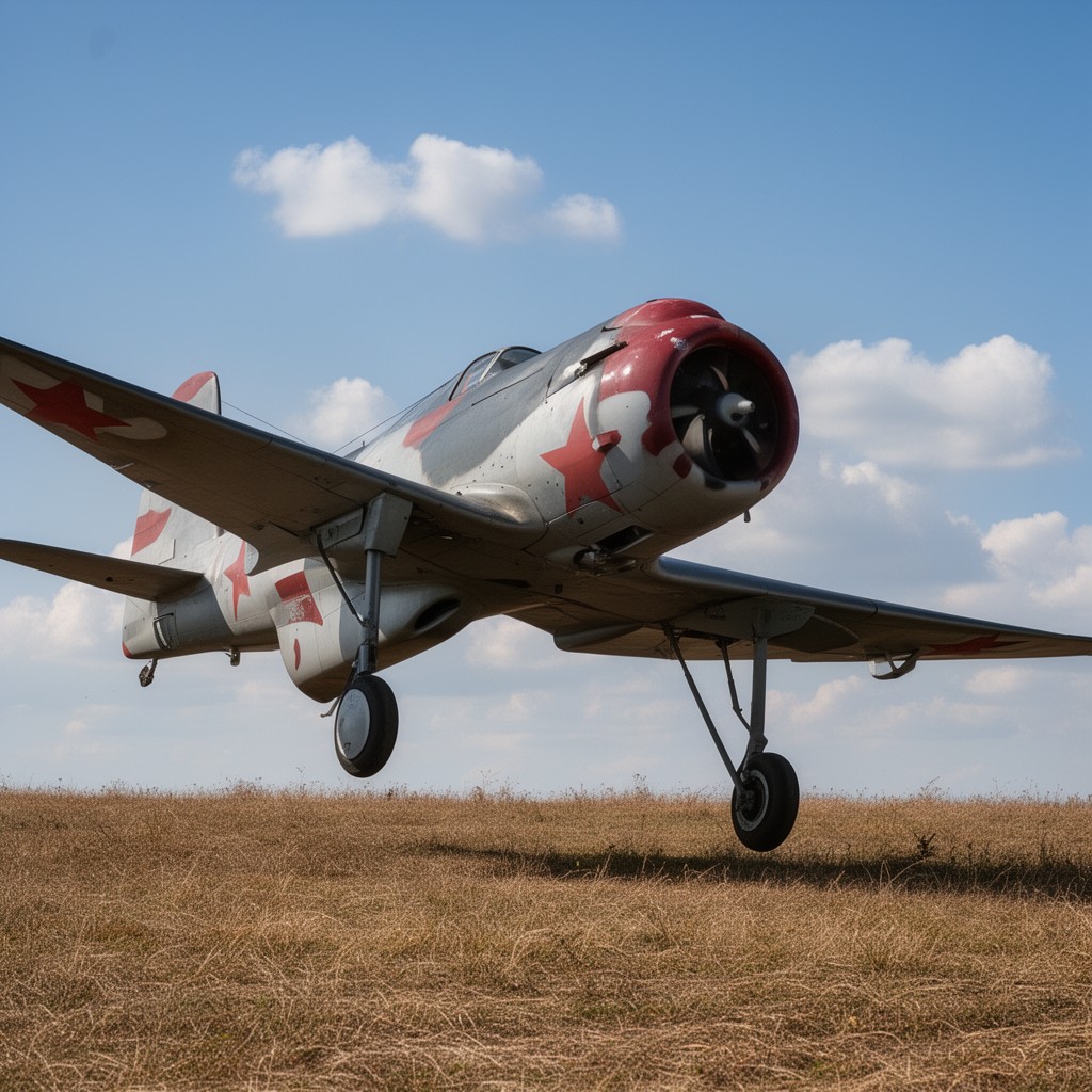 AI-generated illustration of Yakovlev Yak-3