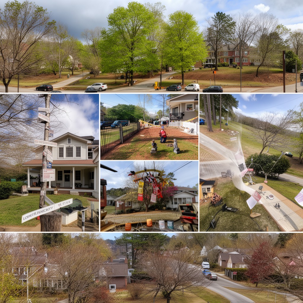 AI-generated illustration of Lovejoy, Georgia