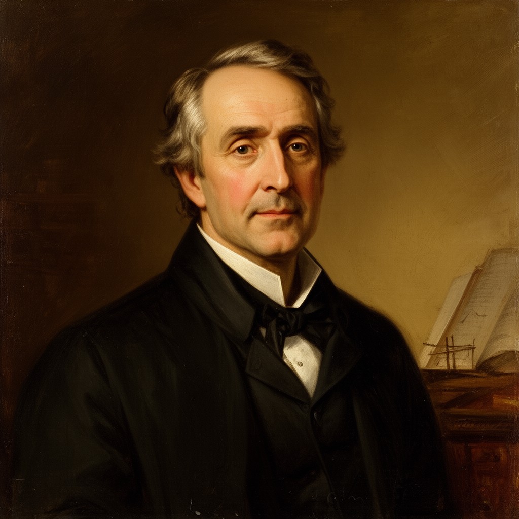 AI-generated illustration of Robert Wilberforce