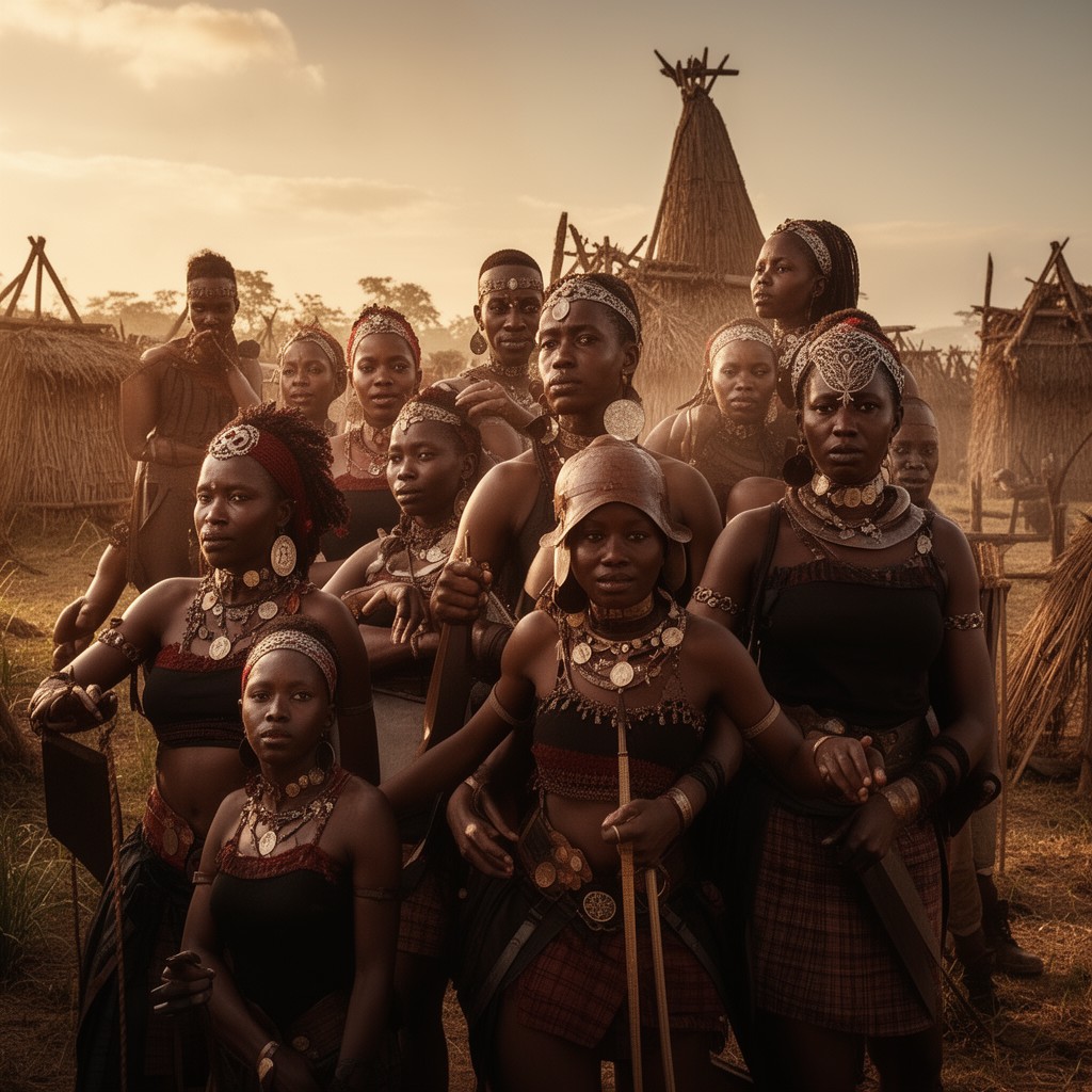 AI-generated illustration of Kingdom of Dahomey