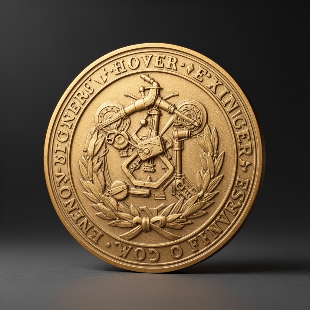 AI-generated illustration of Hoover Medal