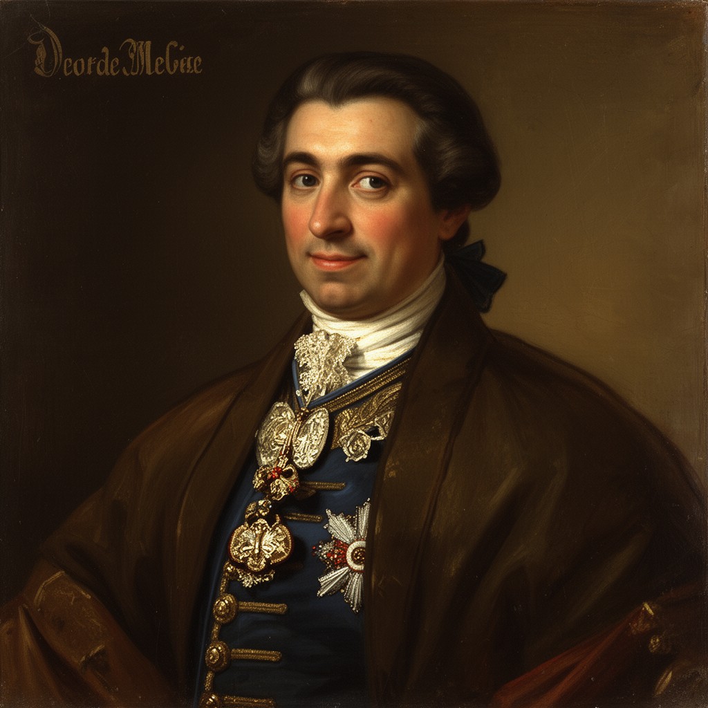 AI-generated illustration of Pedro Messía de la Cerda