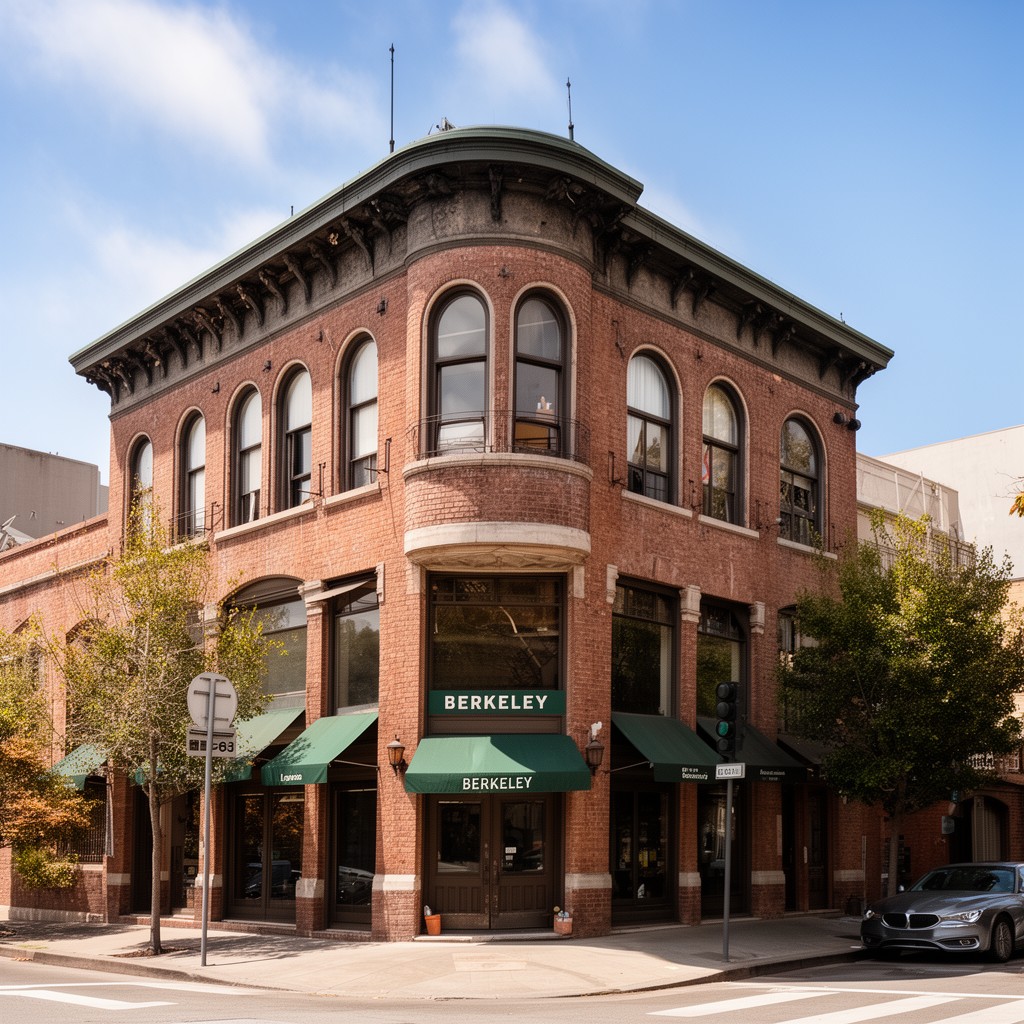 AI-generated illustration of Berkeley Landmark