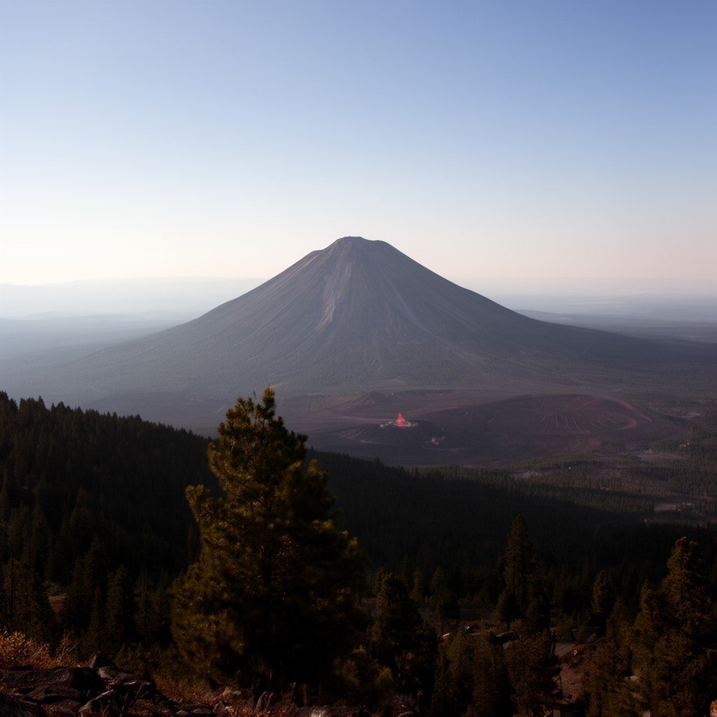 AI-generated illustration of Paulina Peak