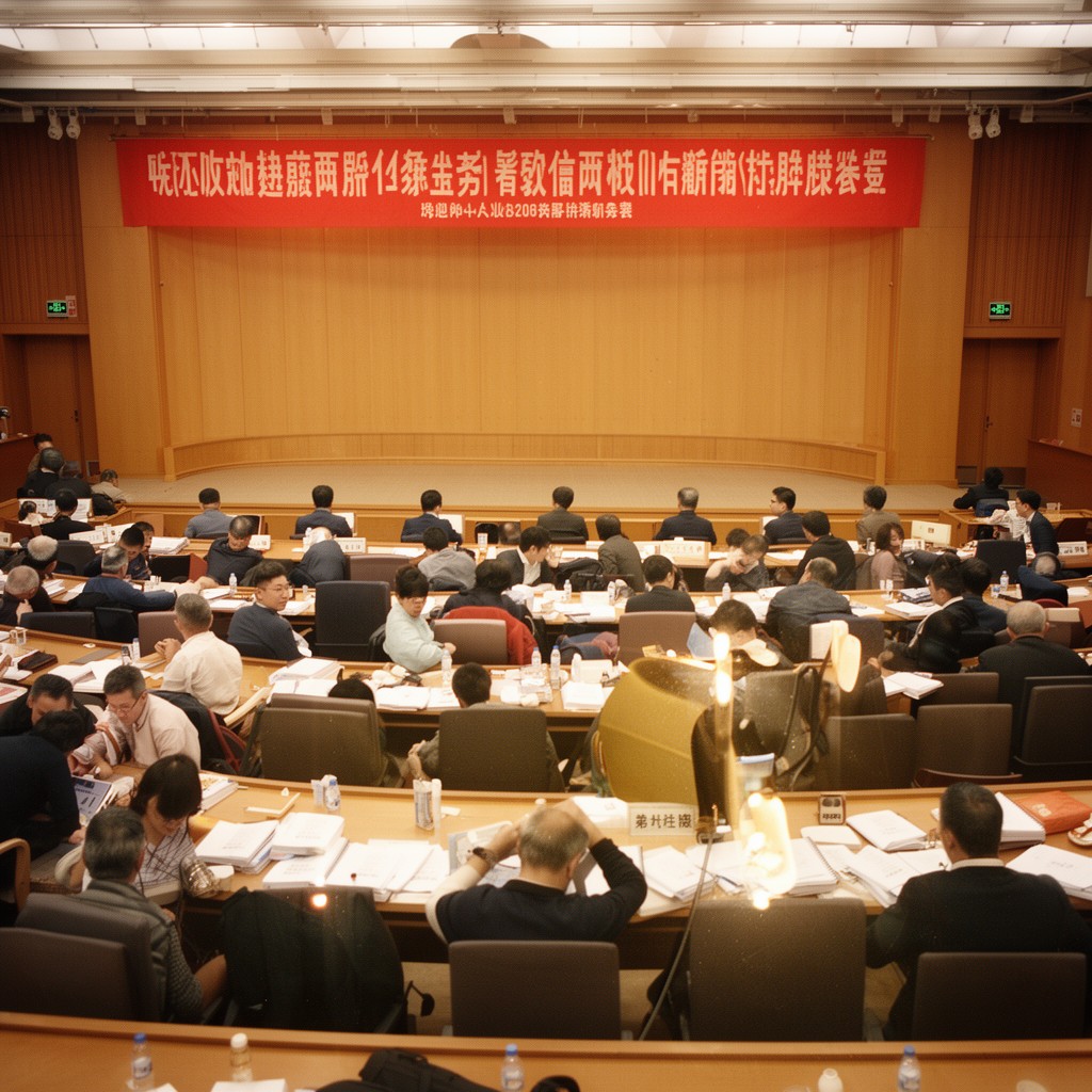 AI-generated illustration of Standing Committee of the National People's Congress