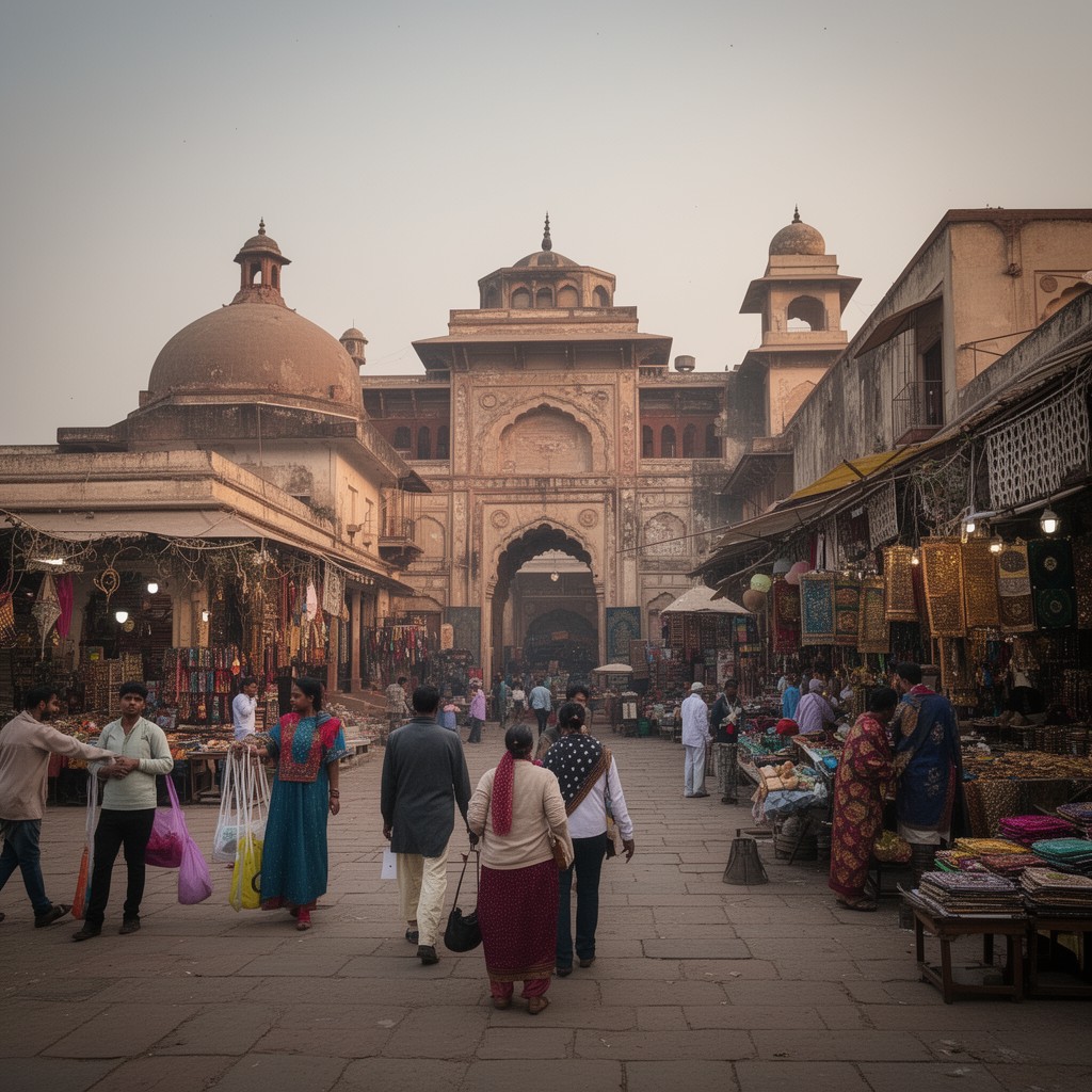 AI-generated illustration of Chatta Chowk