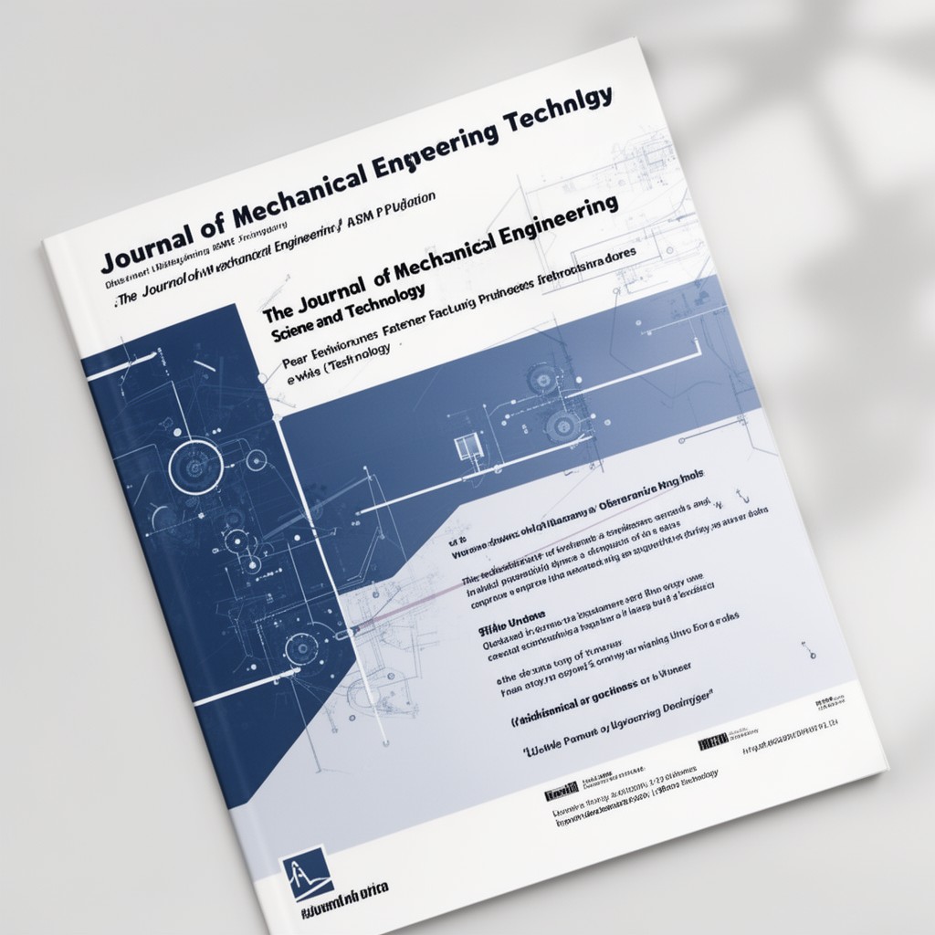 AI-generated illustration of Journal of Mechanical Engineering Science and Technology