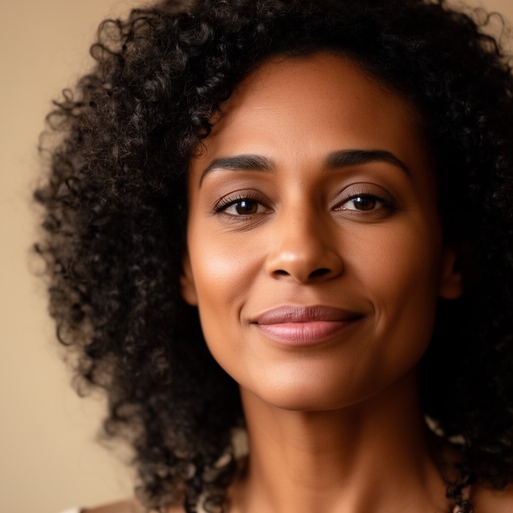 AI-generated illustration of Thandiwe Newton