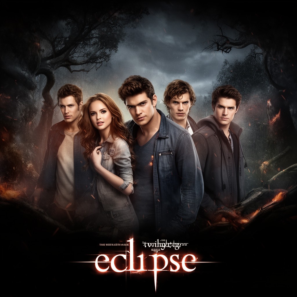 AI-generated illustration of The Twilight Saga: Eclipse