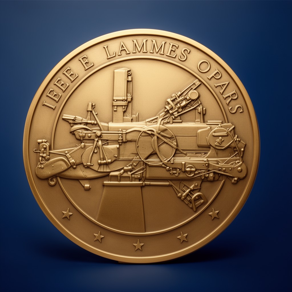 AI-generated illustration of IEEE Lamme Medal