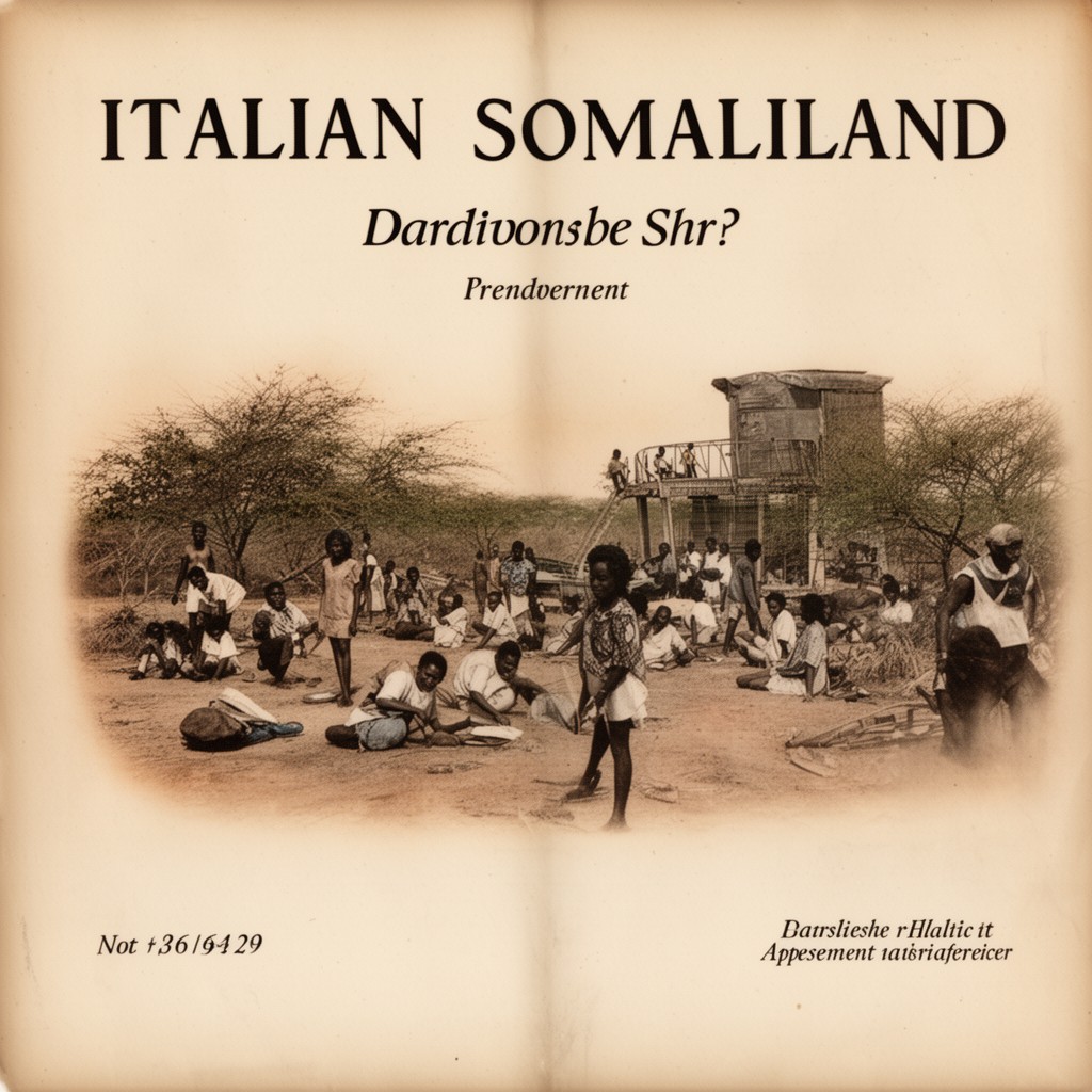AI-generated illustration of Italian Somaliland