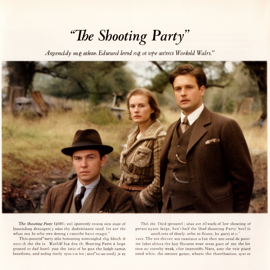 AI-generated illustration of The Shooting Party