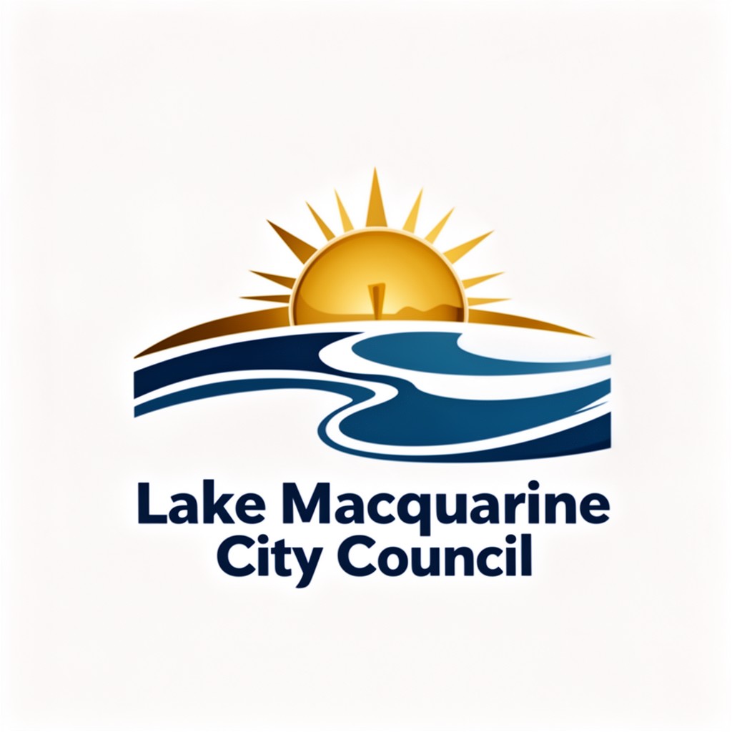 AI-generated illustration of Lake Macquarie City Council