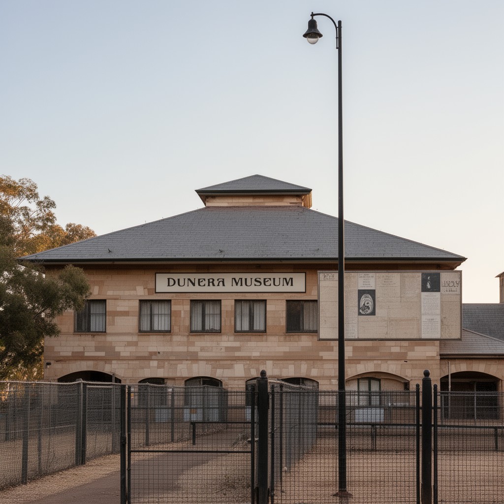 AI-generated illustration of Dunera Museum