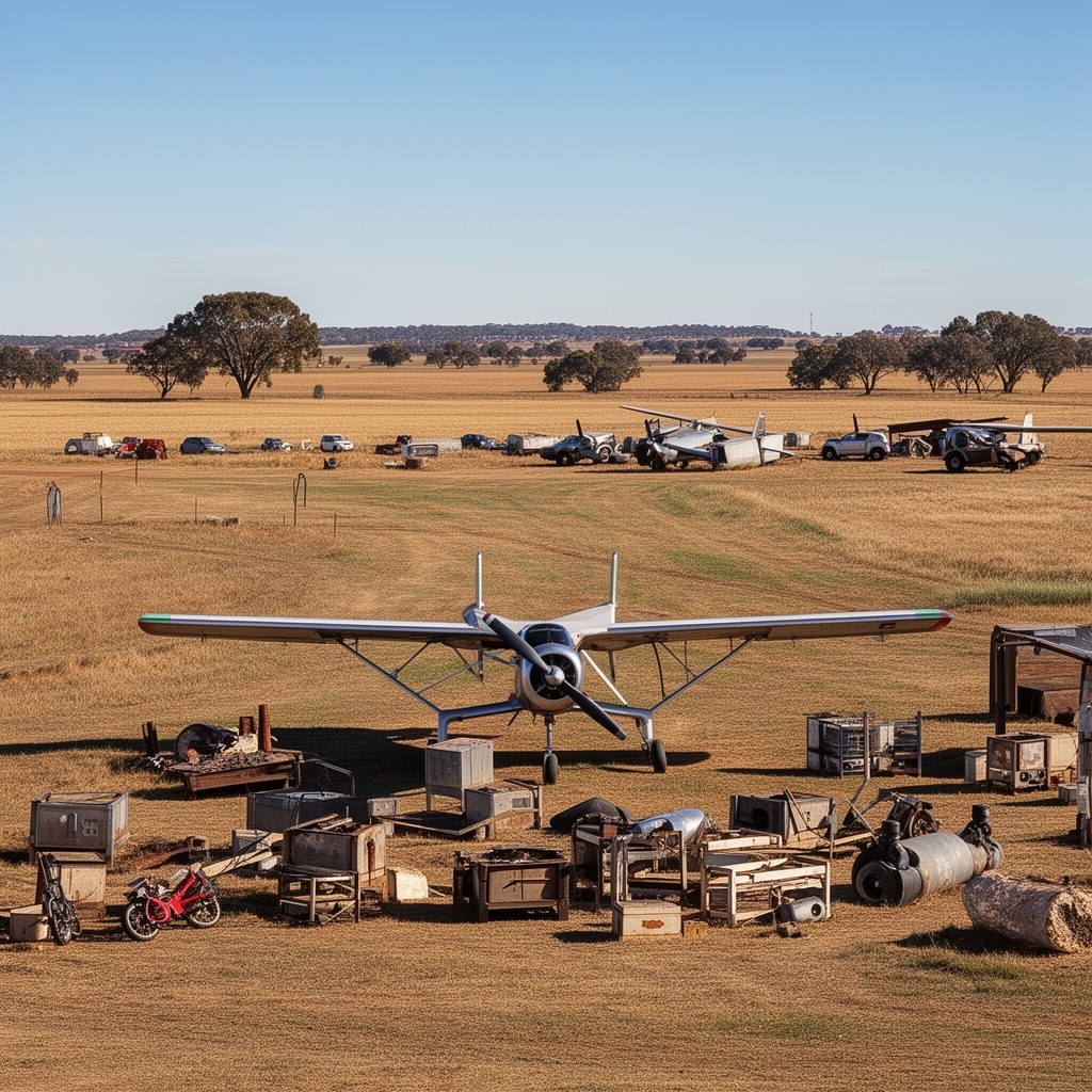AI-generated illustration of Temora Shire