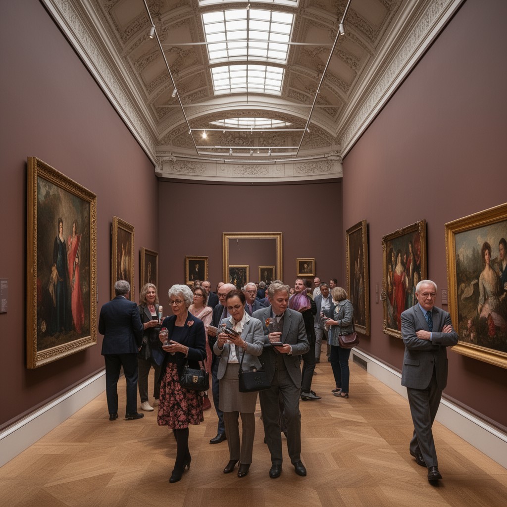 AI-generated illustration of Queen’s Gallery