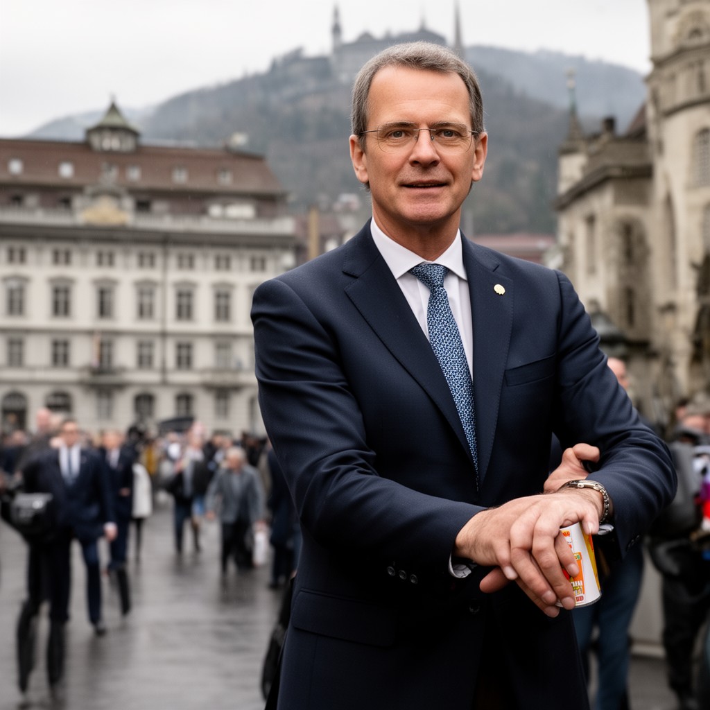 AI-generated illustration of Mayor of Zurich