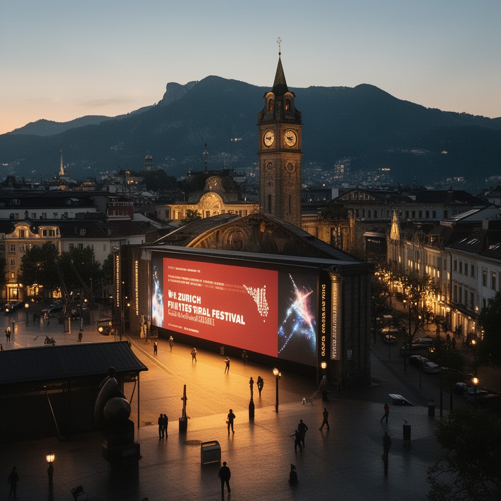AI-generated illustration of Zurich Film Festival