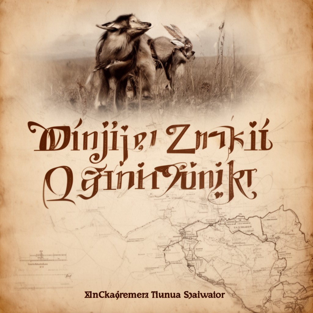 AI-generated illustration of Dinjii Zhu’ Ginjik