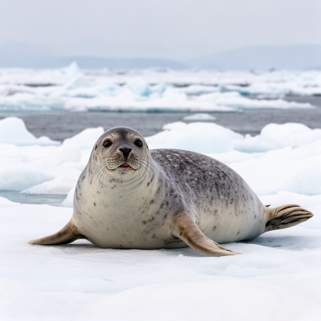 AI-generated illustration of Weddell seal