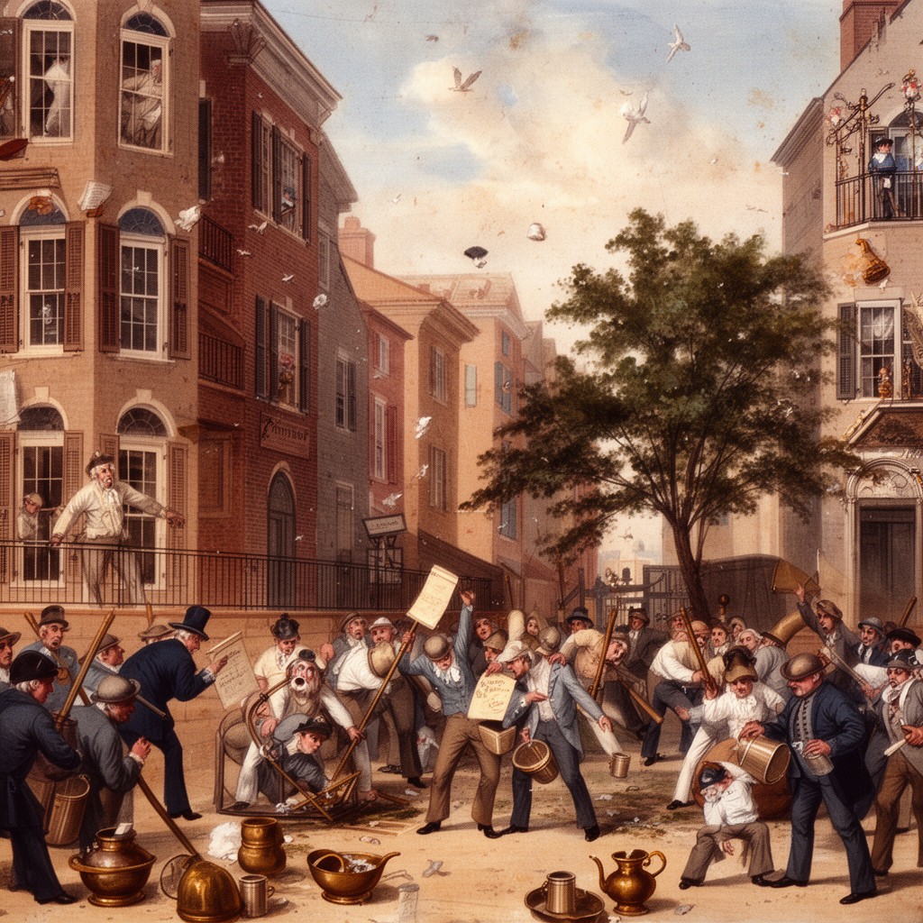 AI-generated illustration of Charleston Tea Party
