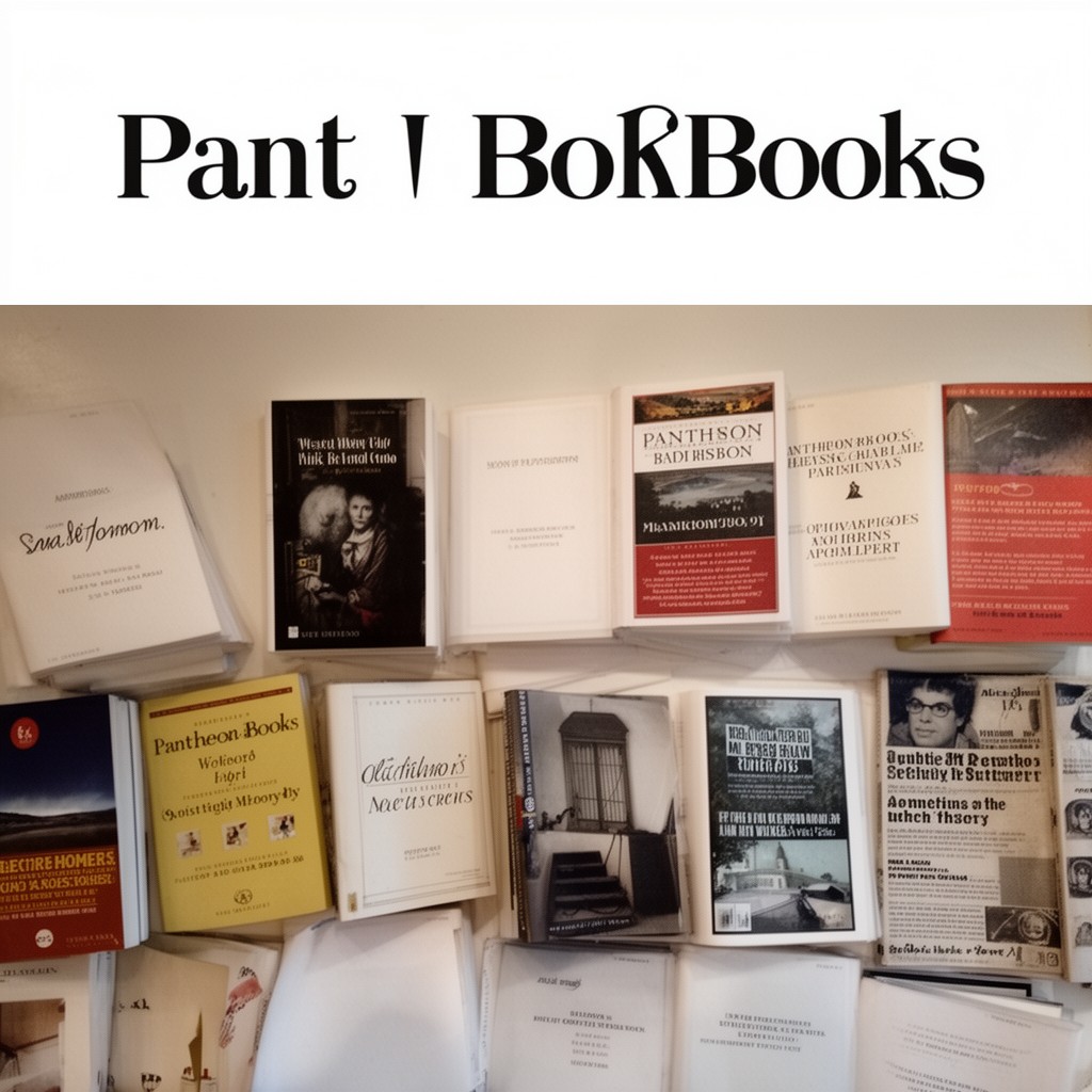 AI-generated illustration of Pantheon Books