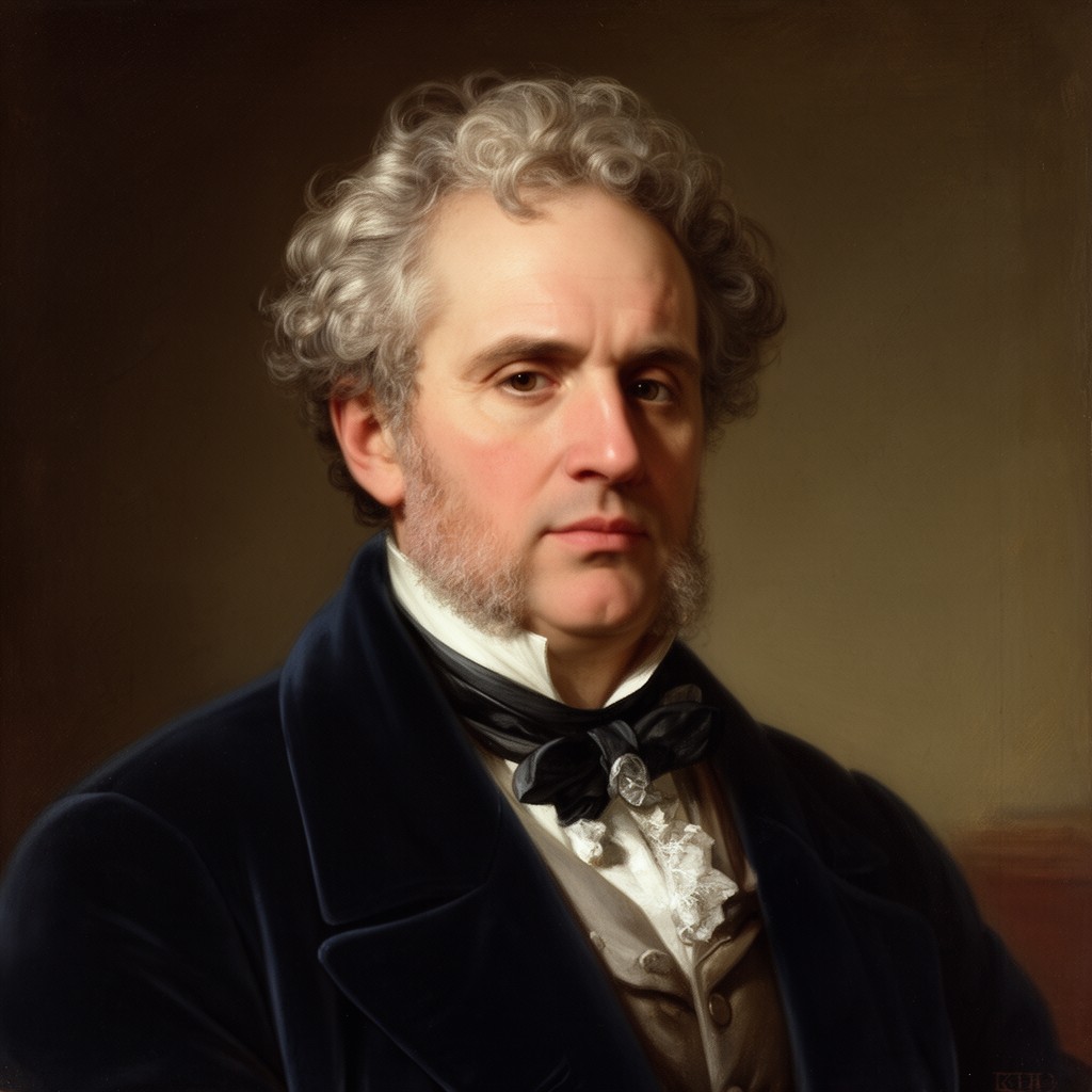 AI-generated illustration of Friedrich Wilhelm Christian Karl Ferdinand