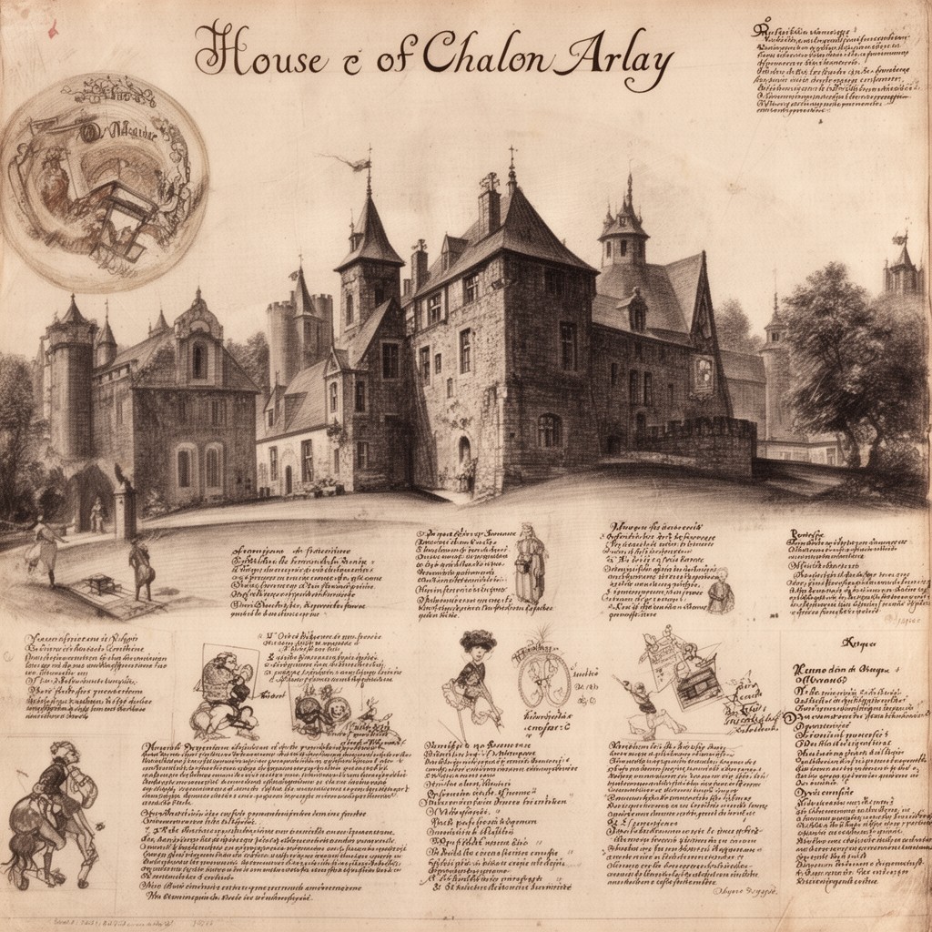 AI-generated illustration of House of Chalon-Arlay