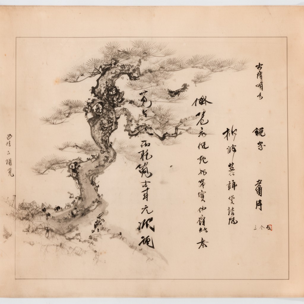 AI-generated illustration of Classical Japanese