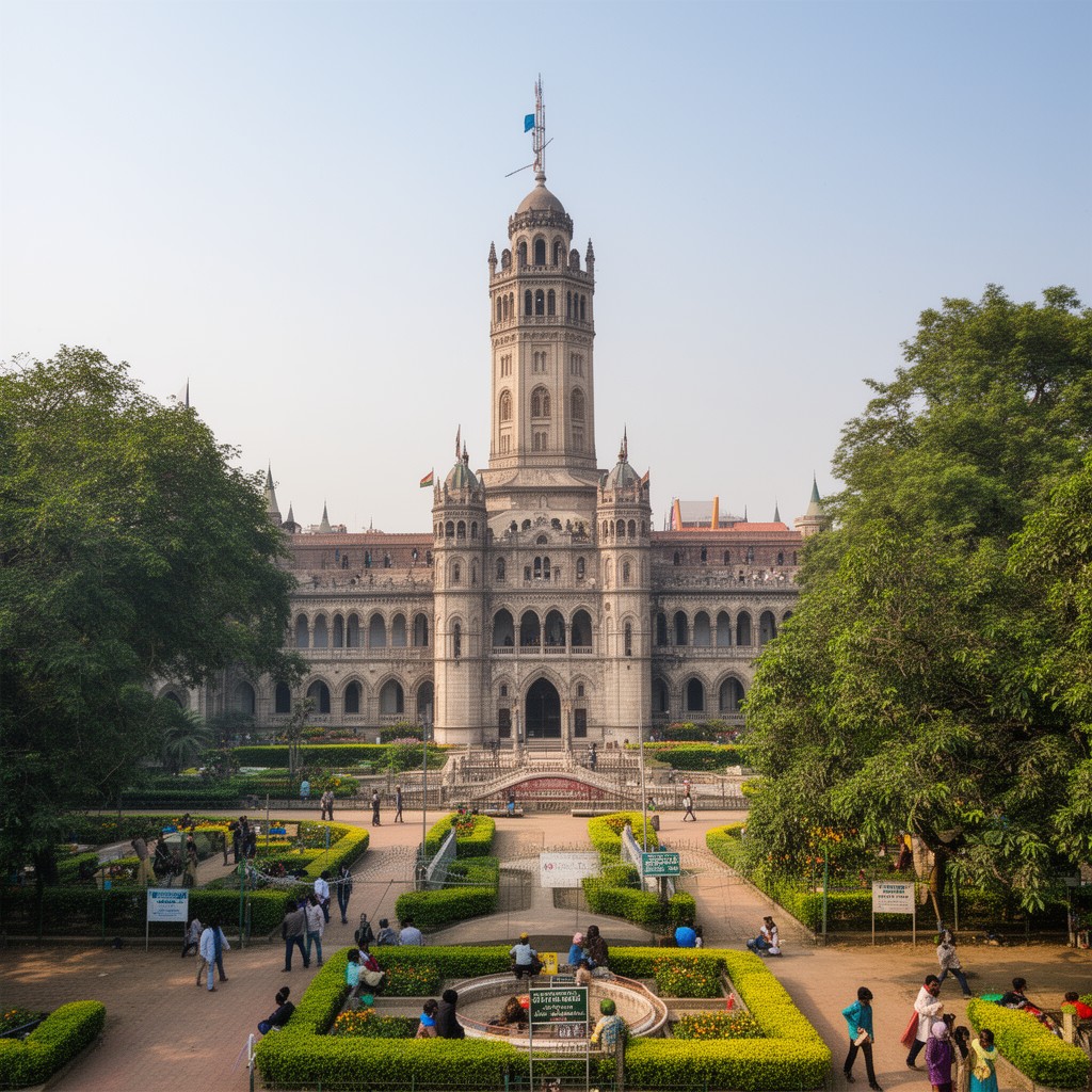 AI-generated illustration of Osmania University