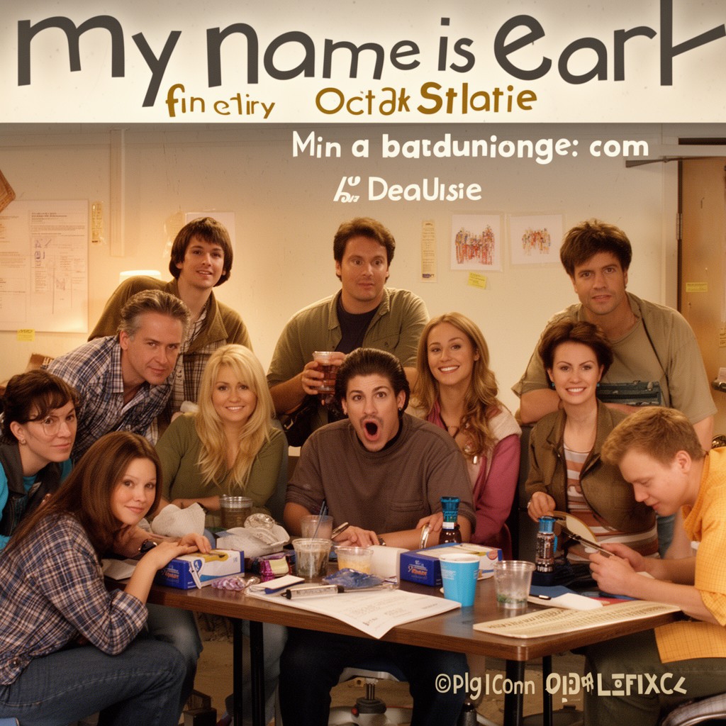 AI-generated illustration of My Name Is Earl