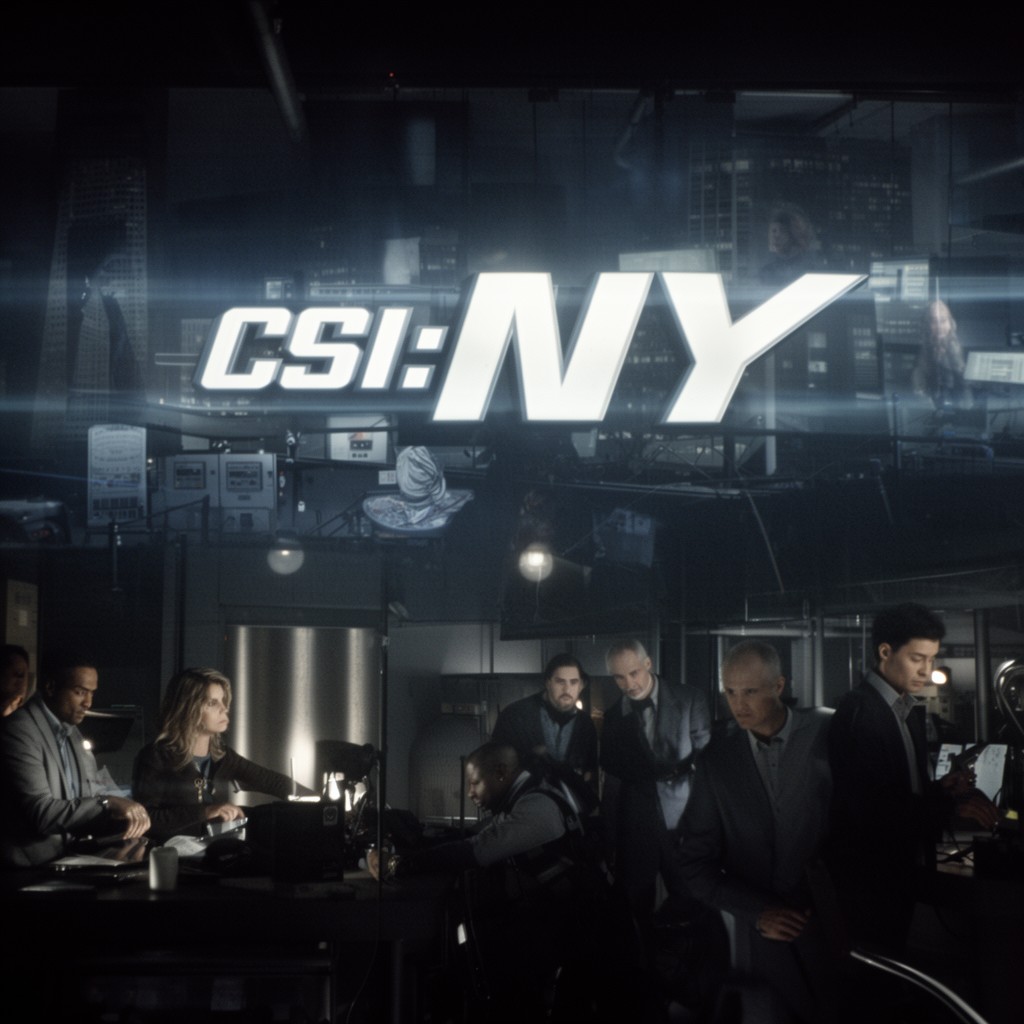 AI-generated illustration of CSI: NY