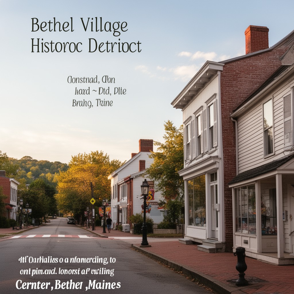 AI-generated illustration of Bethel Village Historic District