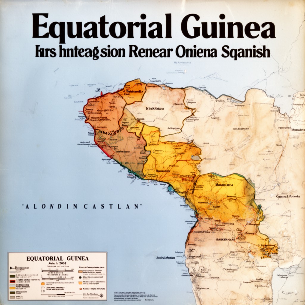 AI-generated illustration of Equatorial Guinea
