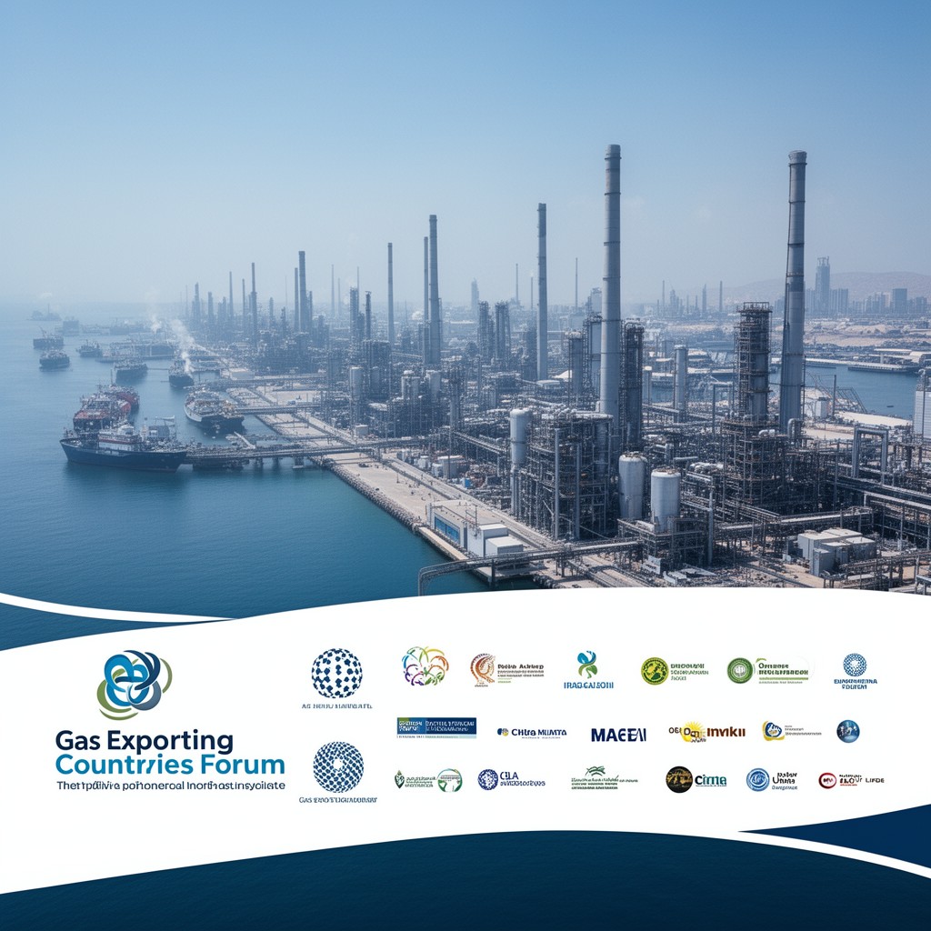 AI-generated illustration of Gas Exporting Countries Forum