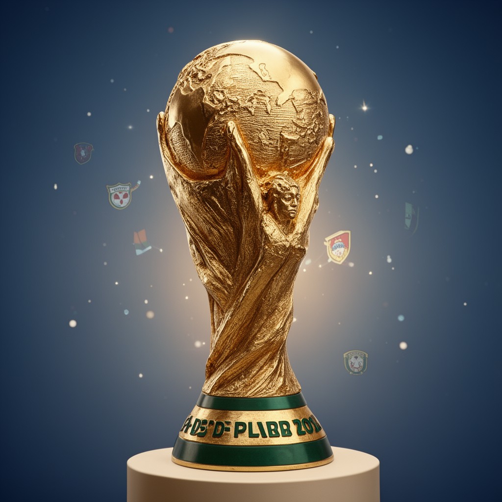 AI-generated illustration of 2022 FIFA World Cup