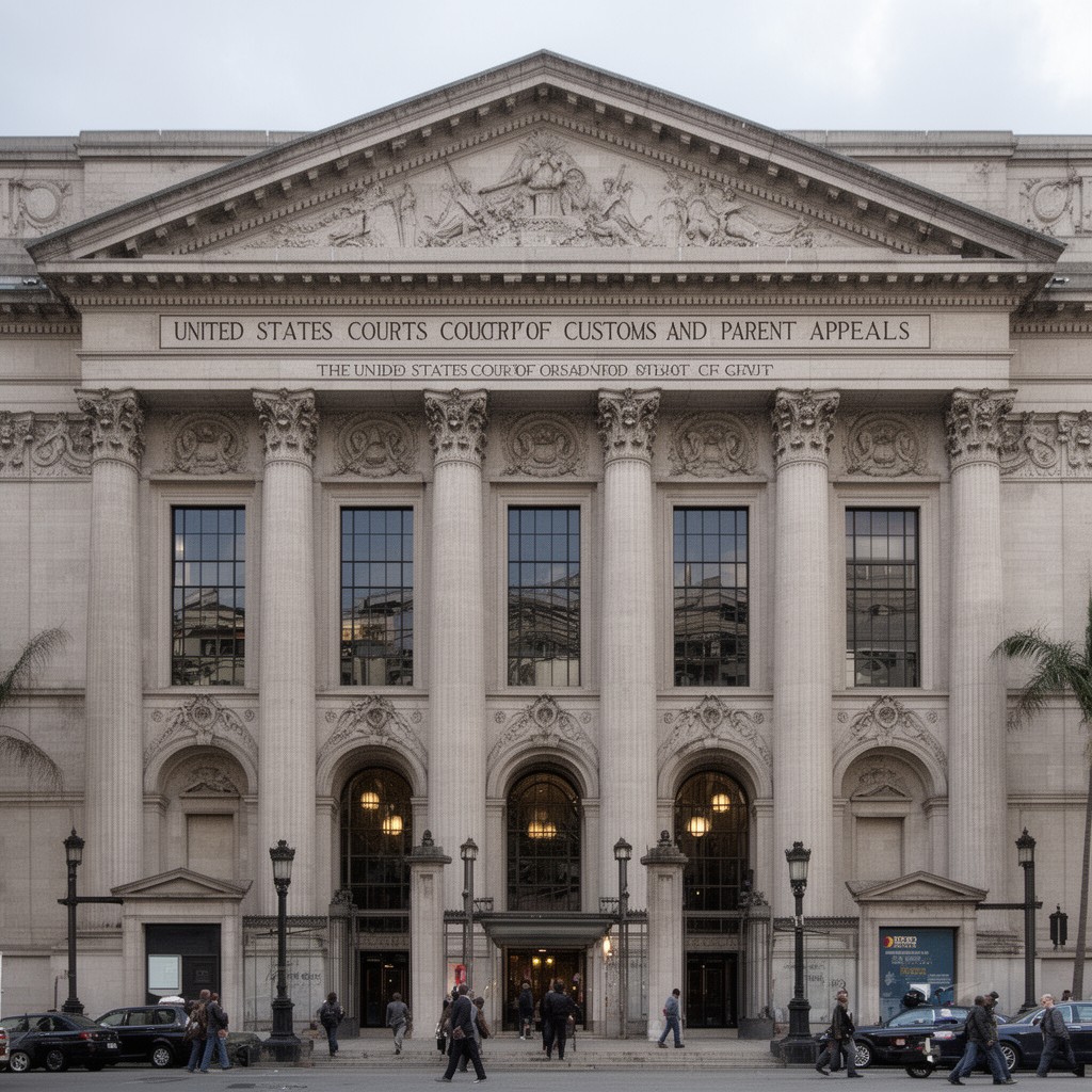 AI-generated illustration of United States Court of Customs and Patent Appeals