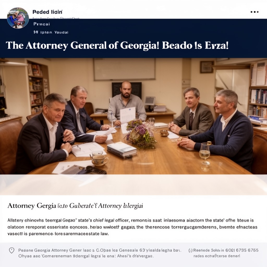 AI-generated illustration of Attorney General of Georgia