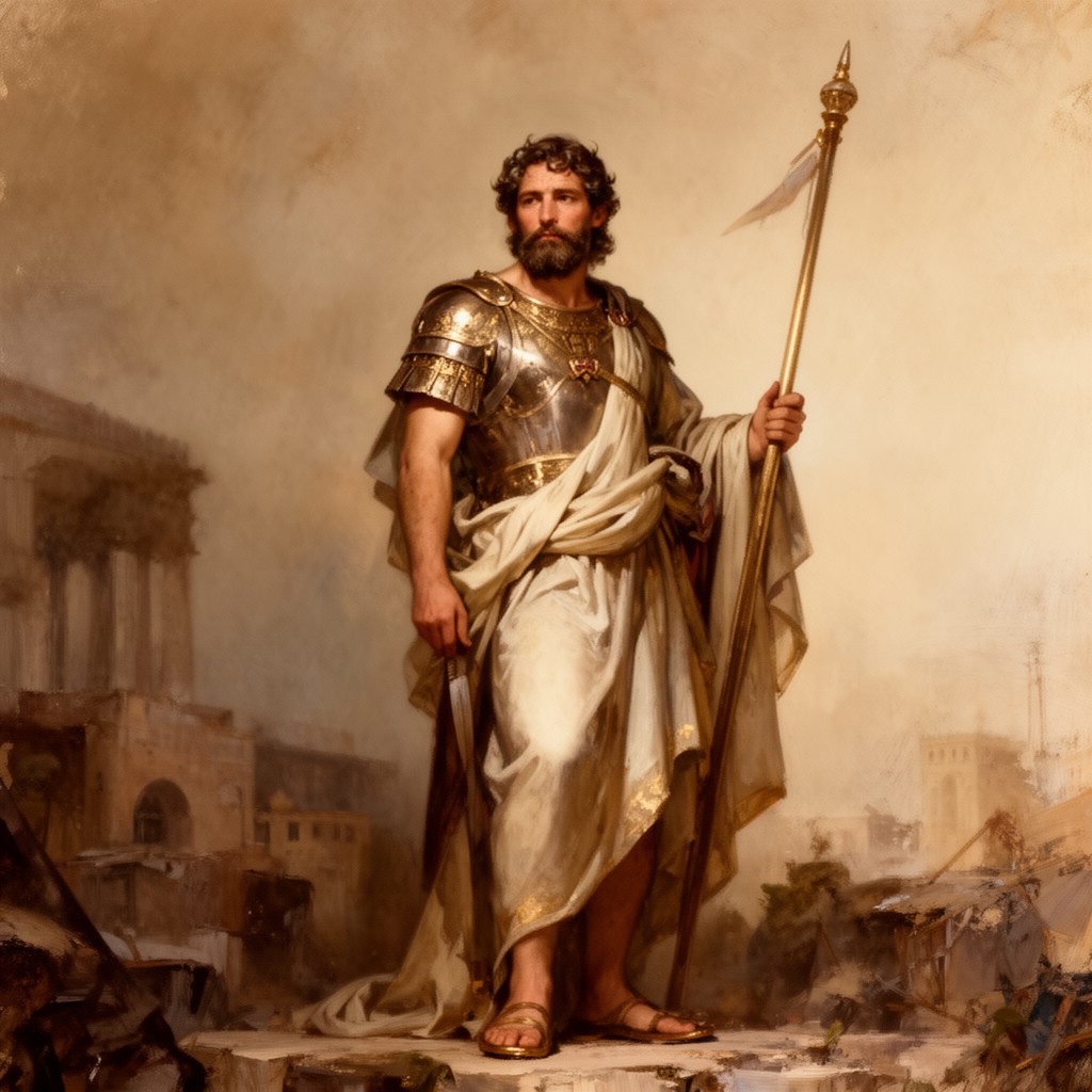 AI-generated illustration of Ulpius