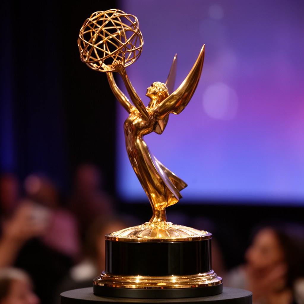 AI-generated illustration of Primetime Emmy Award for Outstanding Variety, Music or Comedy Series