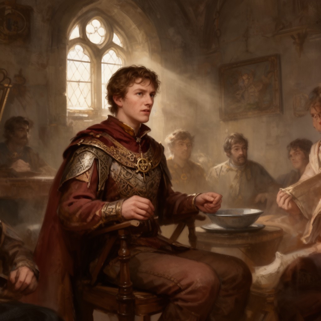 AI-generated illustration of Prince of the Cumbrians
