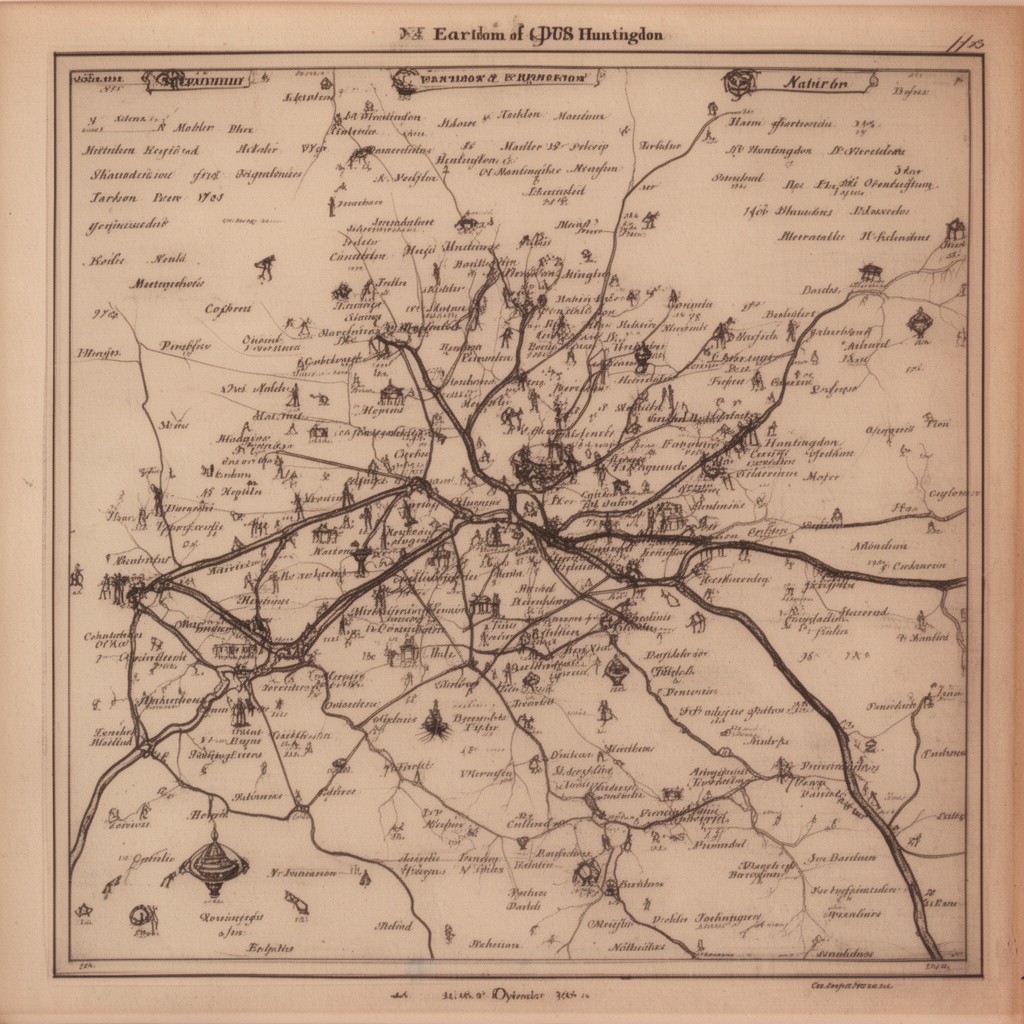 AI-generated illustration of Earldom of Huntingdon