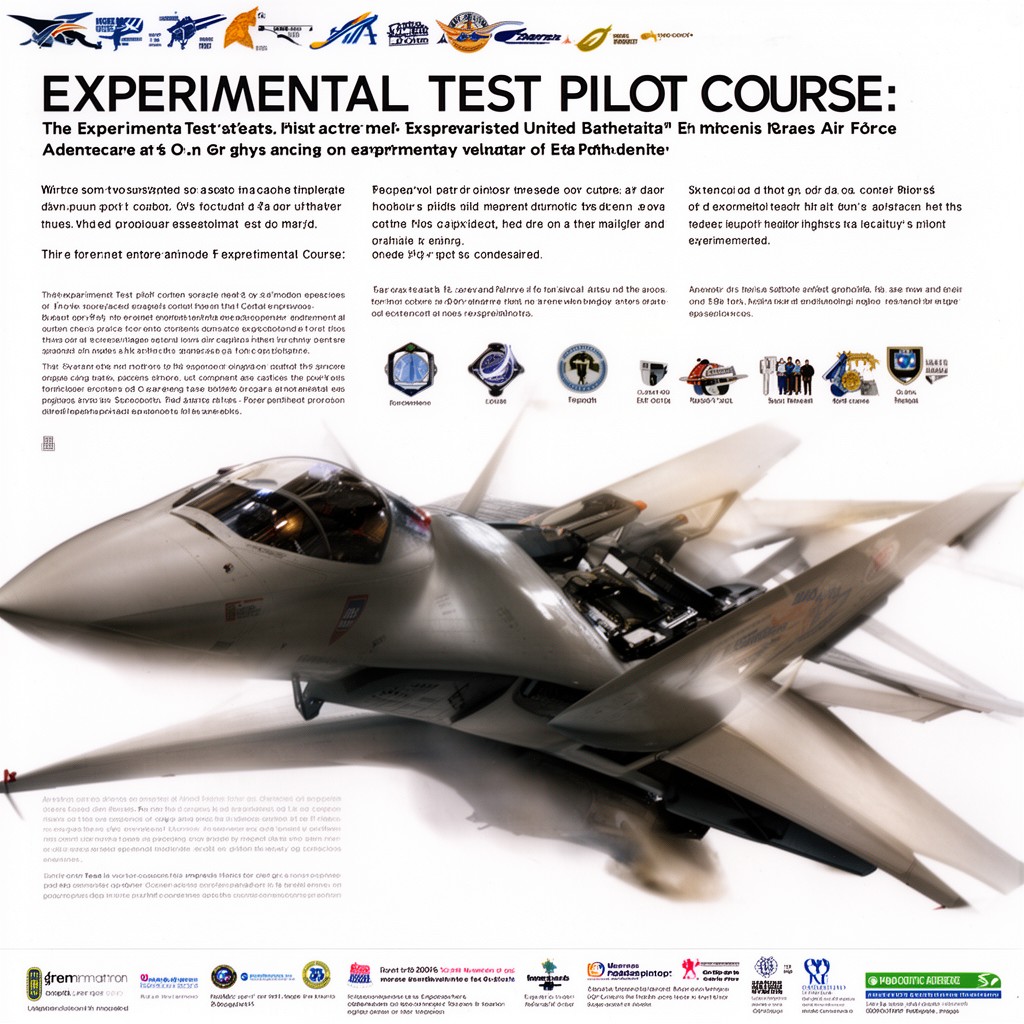AI-generated illustration of Experimental Test Pilot Course