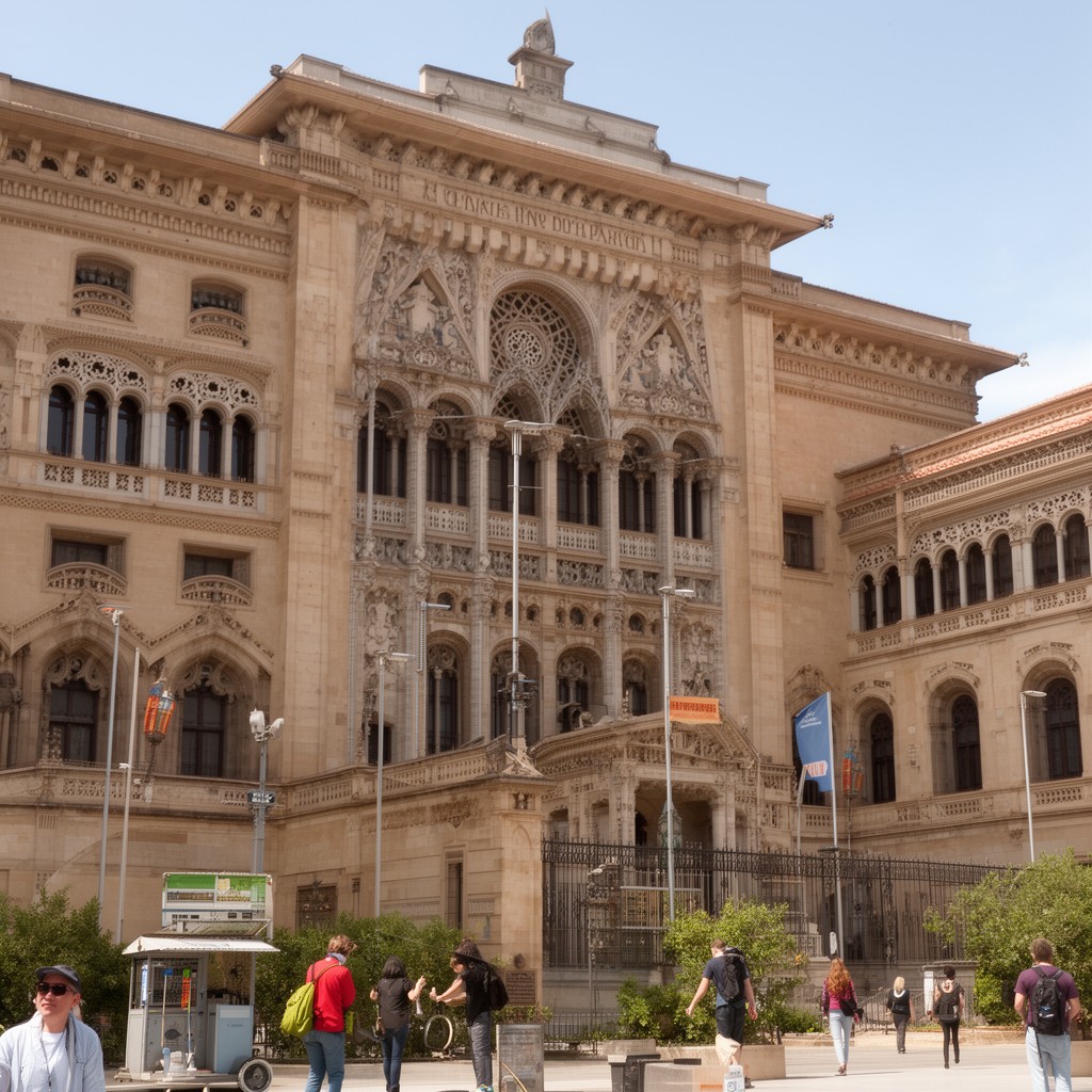AI-generated illustration of University of Valencia