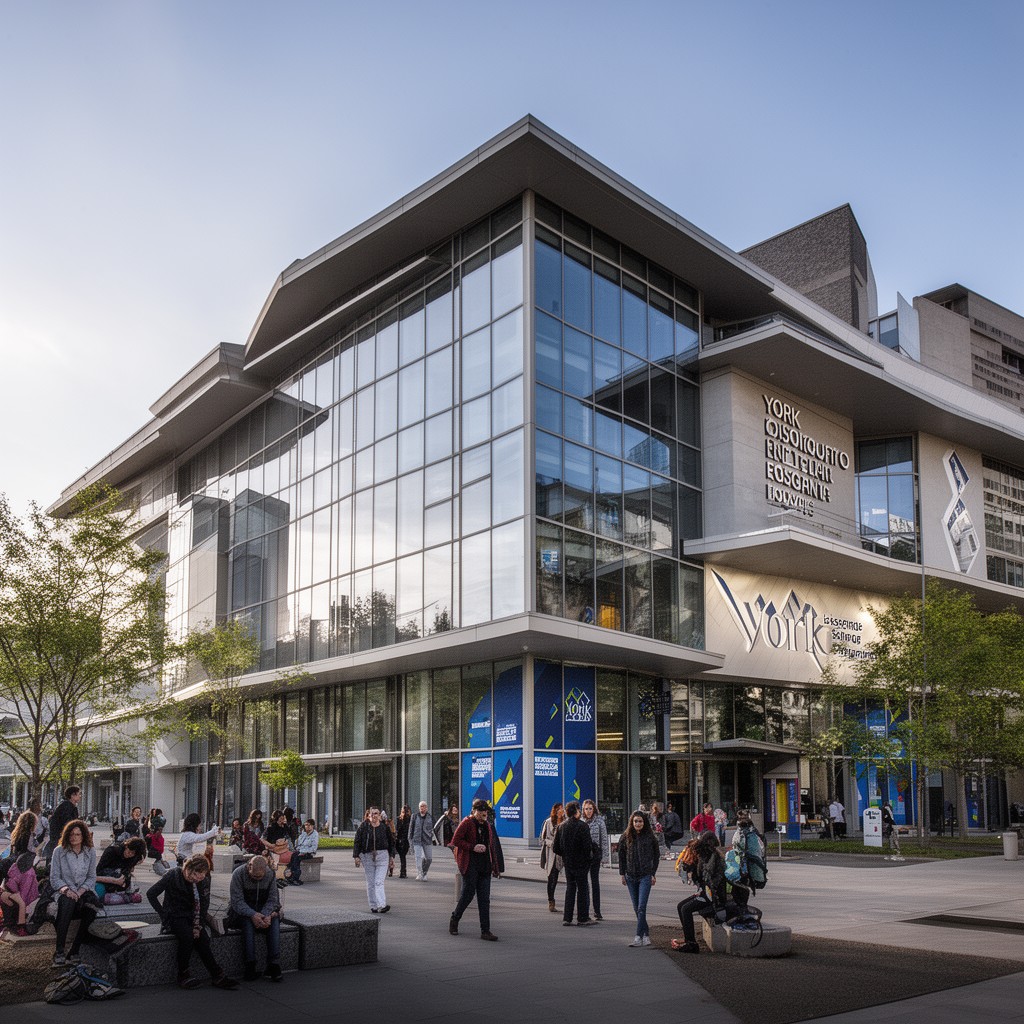 AI-generated illustration of Lassonde School of Engineering