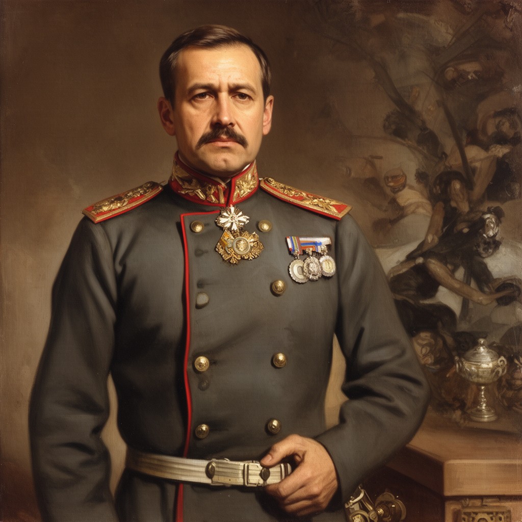 AI-generated illustration of Commander-in-Chief, Bengal